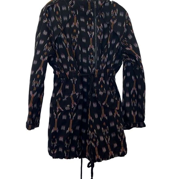 Free People Aztec Parka Jacket Women’s Sz.S - Picture 2 of 5